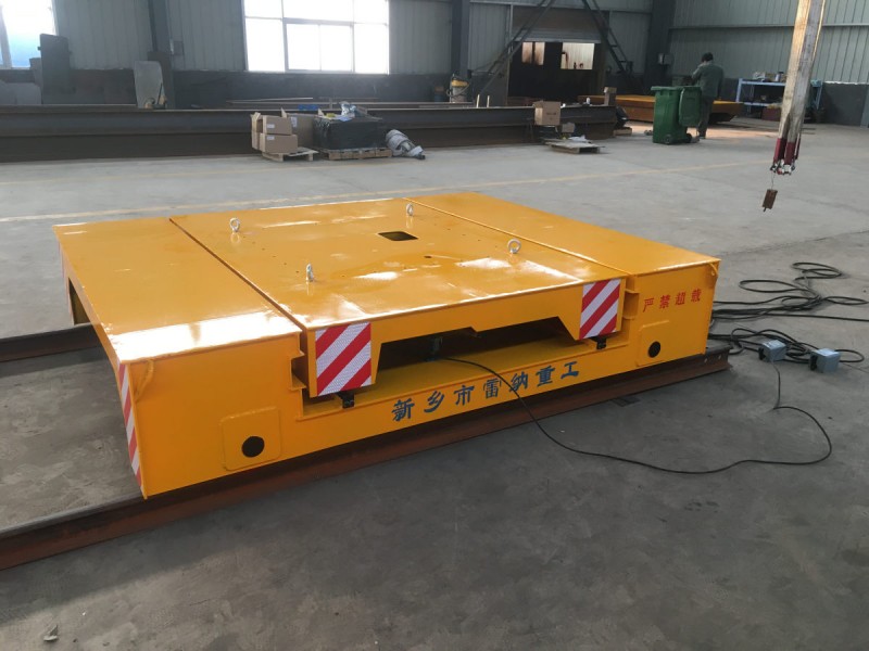 Introduction of product advantages of low voltage track power supply type track flat car