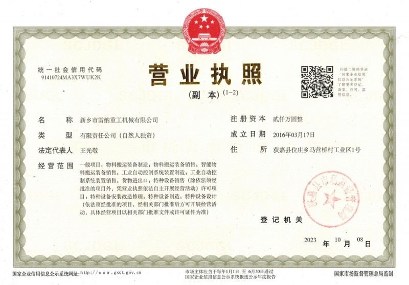 Business license