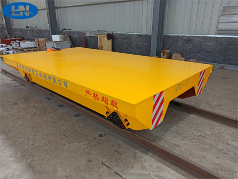 LEINA HEAVY INDUSTRY battery rail transfer trolley with a load of 10 tons new electric transfer trol
