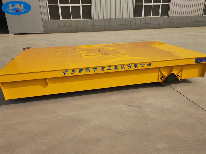 Trackless transfer trolley has significant advantages in loading and unloading molds