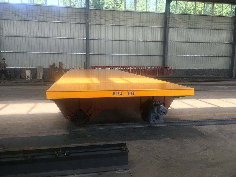 Cable Drum Powered Transfer Cart for Heavy Transport