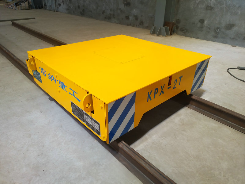 Customized Workshop Remote Control Rail Transfer Cart