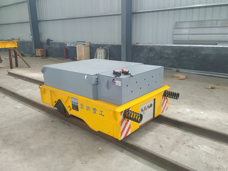 Rail-mounted Electric Transportation Cart