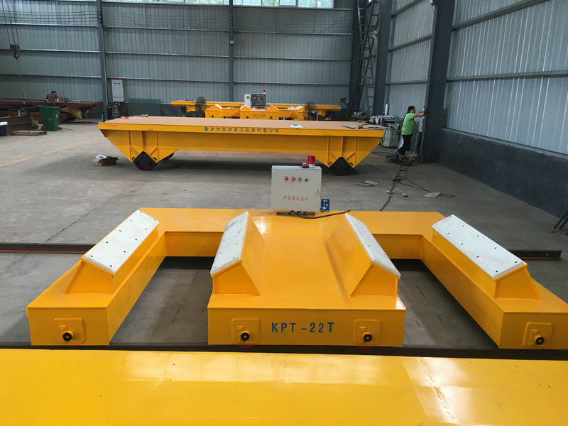 Cable Powered KPT Electric Flat Car on Rail