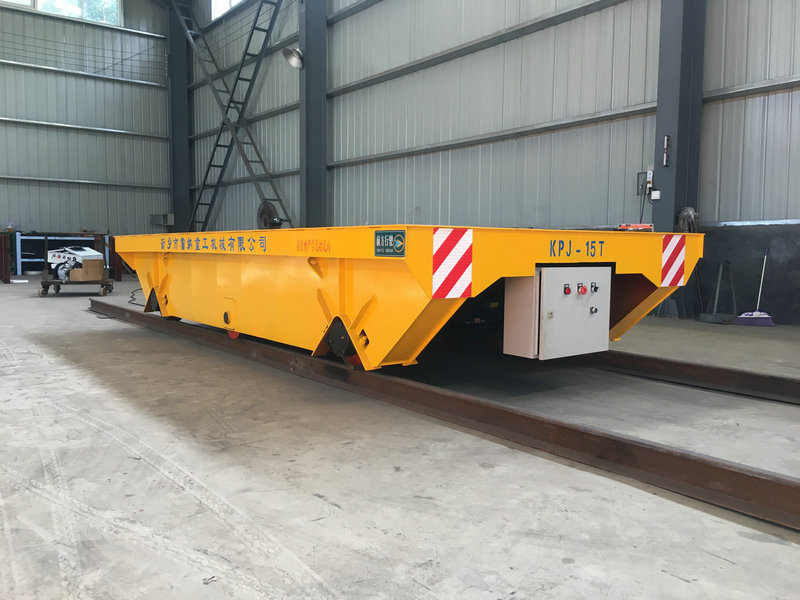 Warehouse Motorized Transfer Trolley with Cable Drum Power
