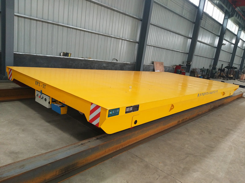 Battery Powered Coil Transfer Rail Trailer