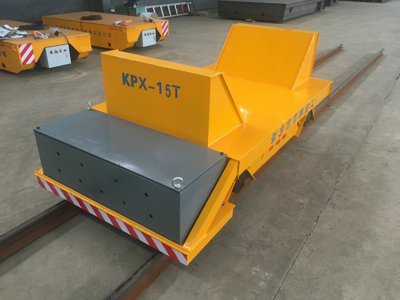 15 Tons Steel Coil Battery Rail Transfer Cart