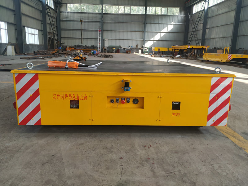 10 Tons Intelligent Trackless Transfer Cart For Manufacturing Industry