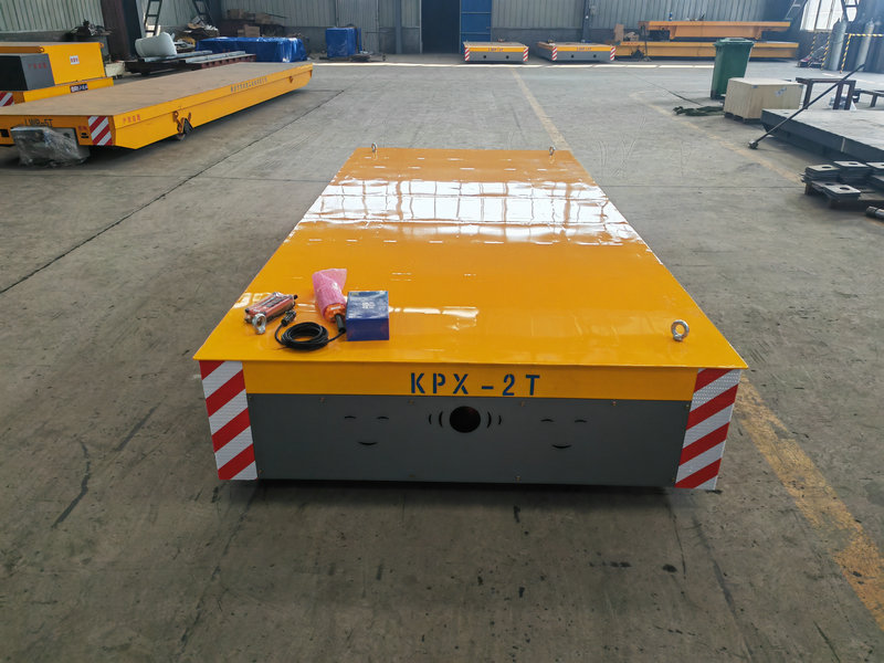 Remote Control Heavy Duty Rail Guided Transfer Trolley