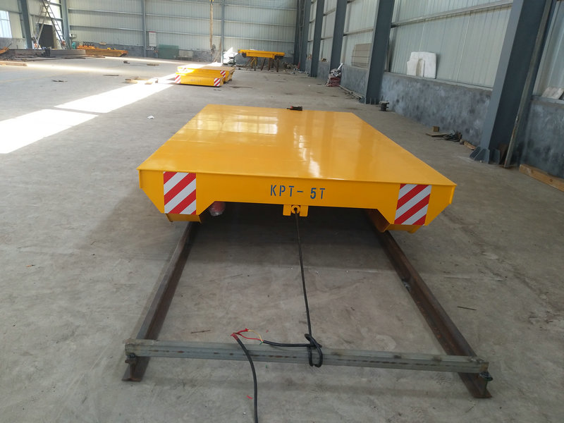 Workshop Cable Reel Rail Car Transport 5 Tons Load
