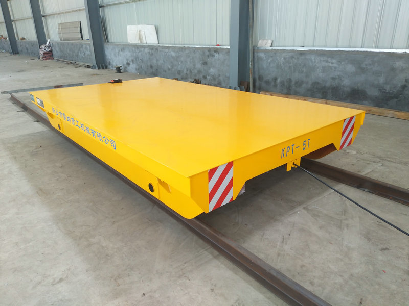 Workshop Cable Reel Rail Car Transport 5 Tons Load