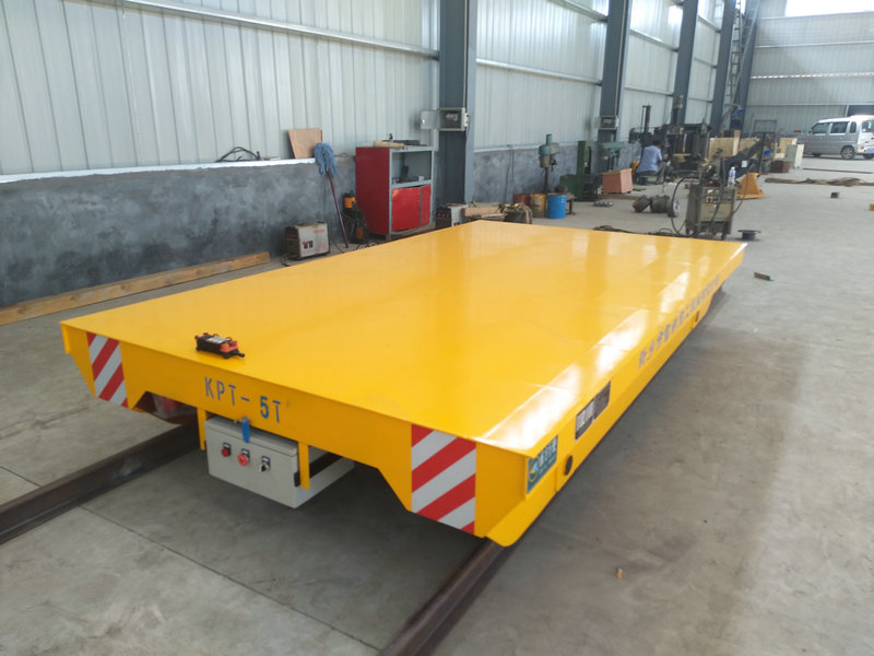 Workshop Cable Reel Rail Car Transport 5 Tons Load