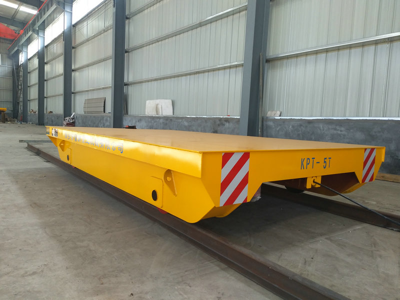 Workshop Cable Reel Rail Car Transport 5 Tons Load