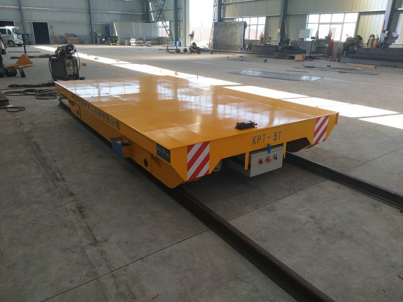 Workshop Cable Reel Rail Car Transport 5 Tons Load