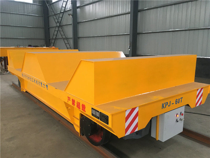 Coil Handing Rail Transfer Cart Cable Powered