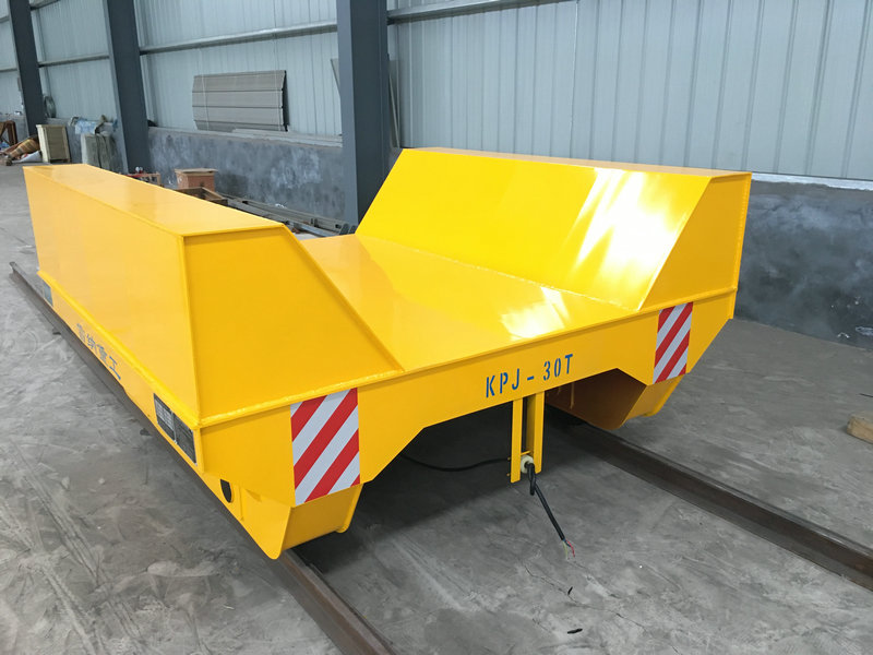 Electric Cable Reel Rail Transfer Trolley for Workshop