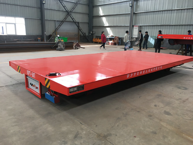 50 Ton Cable Reel Powered Rail Car for Workshop Transport
