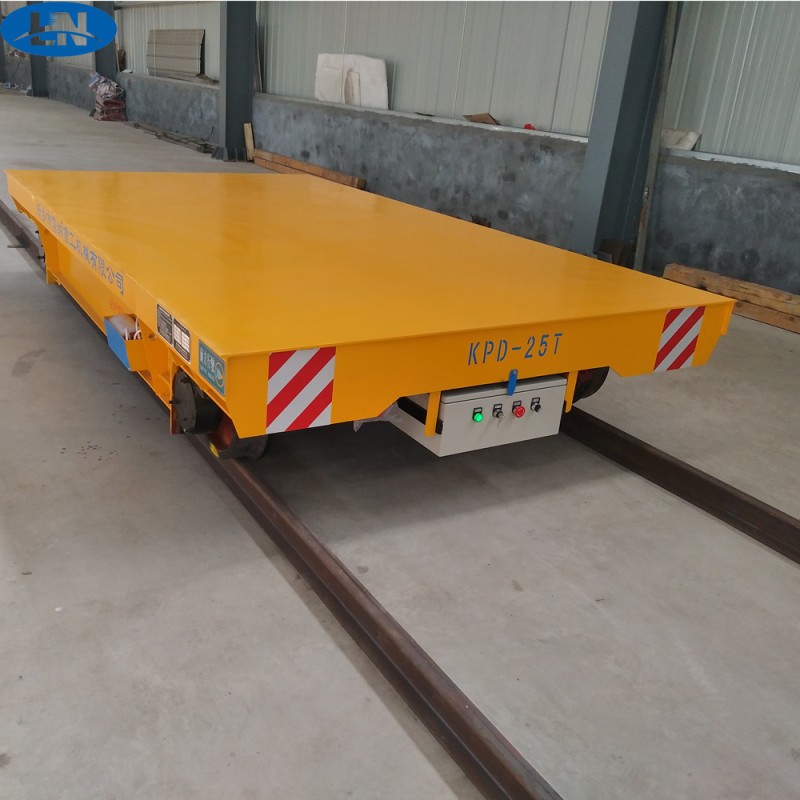 What types of power systems are available for electric transfer carts?