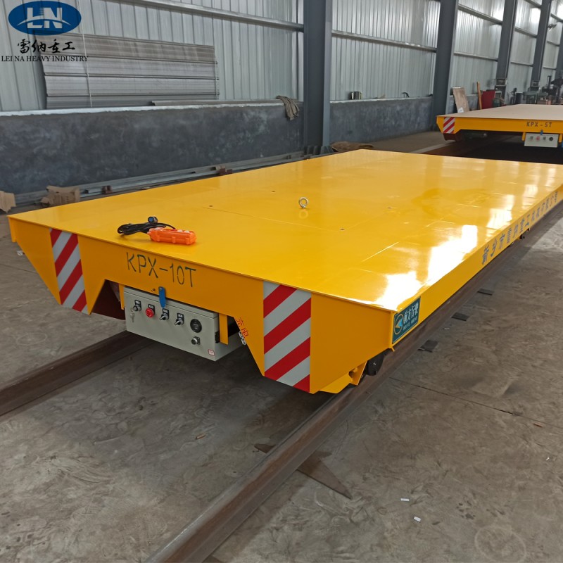 10 Ton Battery Powered Transfer Cart Delivered for Flexible Material Handling Solution