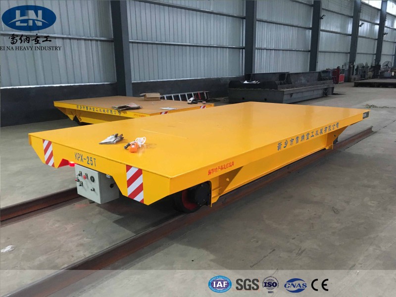 25 Ton Battery Powered Rail Transfer Cart for Heavy Industry Material Handling Solutions