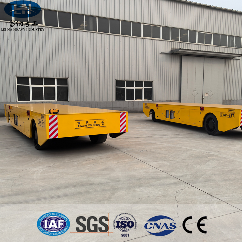Hill-Climbing King — Onboard-Charging Trackless Transfer Cart with 25t
