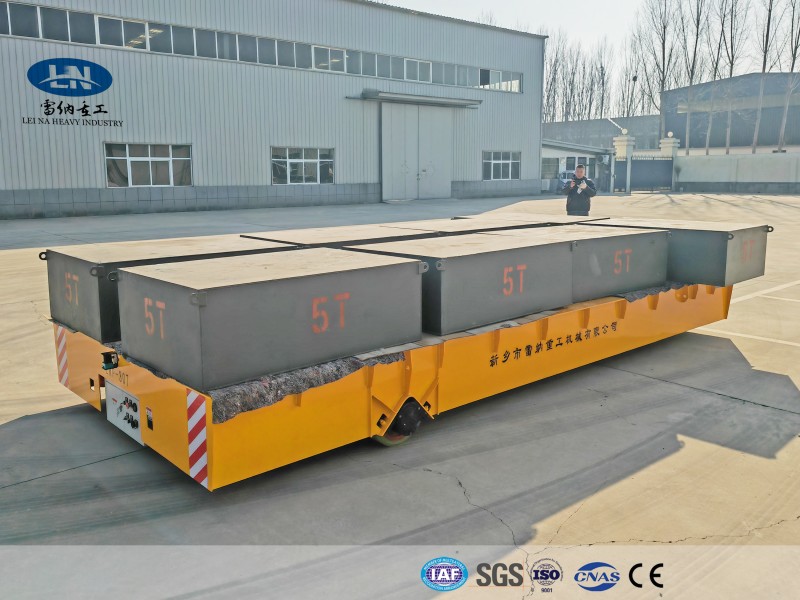 Heavy Duty Automatic Guided Transfer Cart-Customized Material Handling Solution